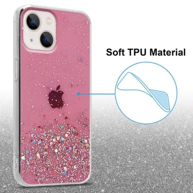 iPhone 13 Suojakuori Kotelo (Vaaleanpunainen)