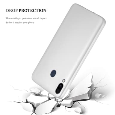Samsung Galaxy M20 Suojakuori Kotelo (Hopea)