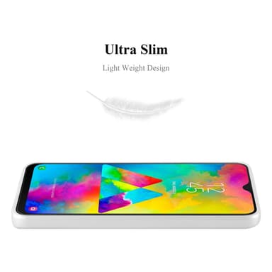 Samsung Galaxy M20 Suojakuori Kotelo (Hopea)