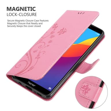 Honor 7C / Huawei Y7 2018 Suojakuori Lompakkokotelo