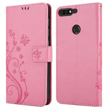 Honor 7C / Huawei Y7 2018 Suojakuori Lompakkokotelo