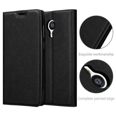 MEIZU MX4 Suojakuori Lompakkokotelo (Musta)