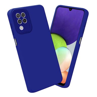 Samsung Galaxy A22 4G Suojakuori Kotelo (Sininen)