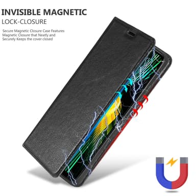Realme Narzo 50 5G Suojakuori Lompakkokotelo (Musta)