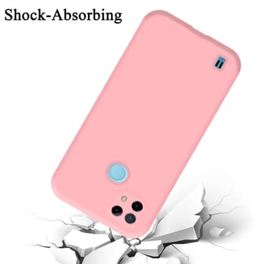 Realme C21 Suojakuori Kotelo (Vaaleanpunainen)