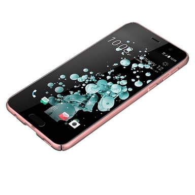 HTC U PLAY Suojakuori Kotelo Cover (Vaaleanpunainen)
