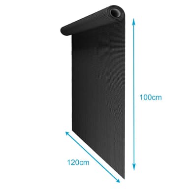 Perhoverkko Hyönteisverkko Kärpäsverkko 120 cm (musta)
