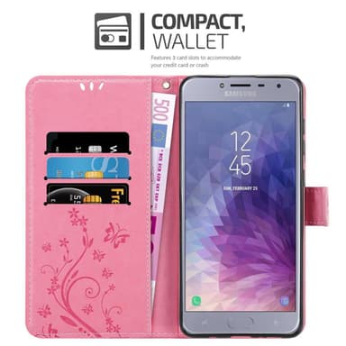 Samsung Galaxy J4 2018 Suojakuori Lompakkokotelo