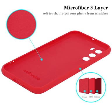 Huawei P40 Suojakuori Kotelo Case (Punainen)