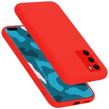 Huawei P40 Suojakuori Kotelo Case (Punainen)