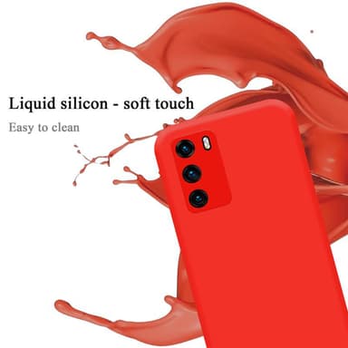 Huawei P40 Suojakuori Kotelo Case (Punainen)