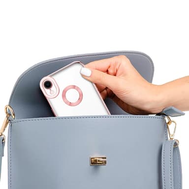 iPhone XR Suojakuori Kotelo (Läpinäkyvä)