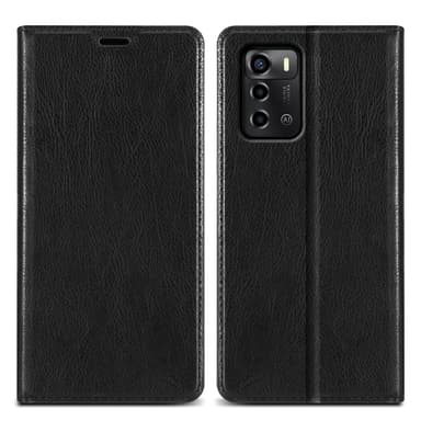 ZTE Blade A72 5G Suojakuori Lompakkokotelo (Musta)