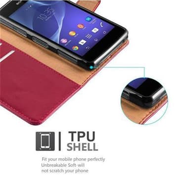Sony Xperia Z1 COMPACT Suojakuori Lompakkokotelo