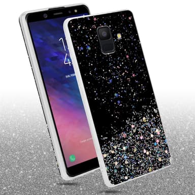 Samsung Galaxy A6 2018 Suojakuori Kotelo (Musta)
