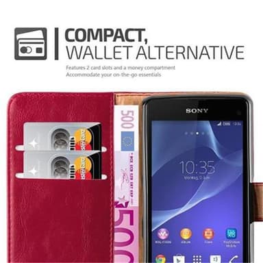 Sony Xperia Z1 COMPACT Suojakuori Lompakkokotelo