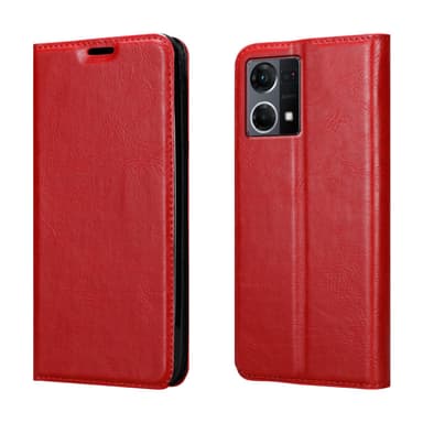 Realme 7 5G Suojakuori Lompakkokotelo (Punainen)