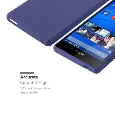 Suojakuori Sony Xperia M4 AQUA Kotelo (Sininen)