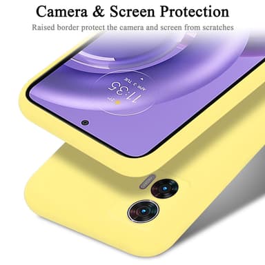 Motorola EDGE 30 NEO Suojakuori Kotelo (Keltainen)