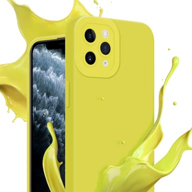 iPhone 11 PRO MAX Suojakuori Kotelo (Keltainen)