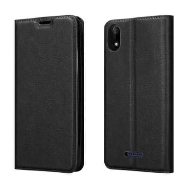 WIKO Y60 Suojakuori Lompakkokotelo (Musta)