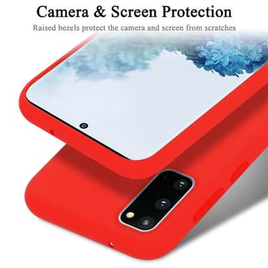 Samsung Galaxy S20 Suojakuori Kotelo (Punainen)