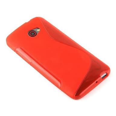 HTC BUTTERFLY S Suojakuori Cover (Punainen)