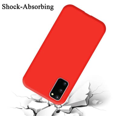 Samsung Galaxy S20 Suojakuori Kotelo (Punainen)