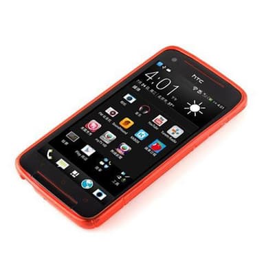HTC BUTTERFLY S Suojakuori Cover (Punainen)