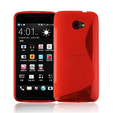HTC BUTTERFLY S Suojakuori Cover (Punainen)
