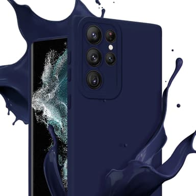 Samsung Galaxy S22 ULTRA Suojakuori Kotelo (Sininen)
