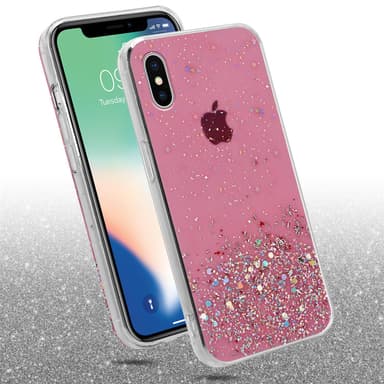 iPhone X / XS Suojakuori Kotelo (Vaaleanpunainen)