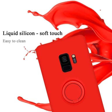 Samsung Galaxy S9 Suojakuori Kotelo (Punainen)