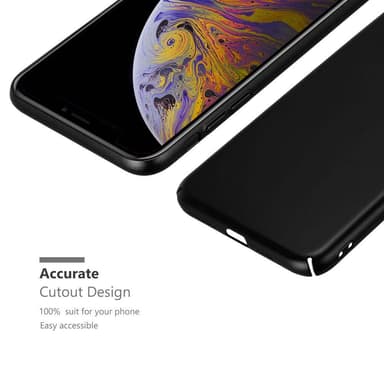 iPhone XS MAX Suojakuori Kotelo Cover (Musta)