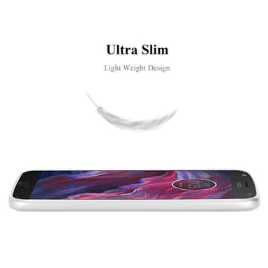 Motorola MOTO Z Suojakuori Kotelo (Hopea)