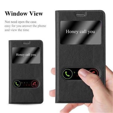 Lompakkokotelo Samsung Galaxy NOTE 3 Case (Musta)