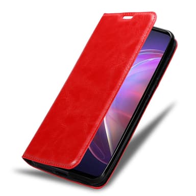 Vivo V21 4G / 5G Suojakuori Lompakkokotelo (Punainen)