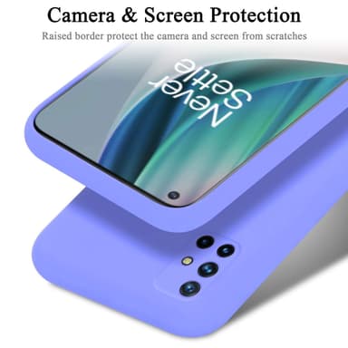 OnePlus Nord N10 5G Suojakuori Kotelo (Violetti)