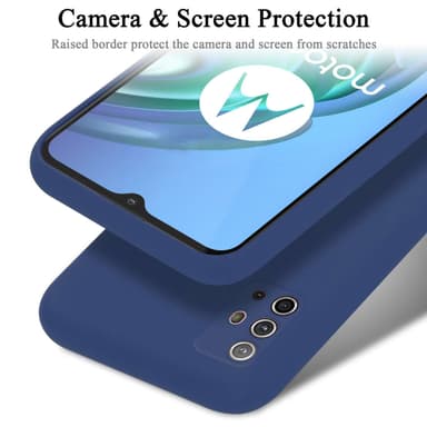 Motorola MOTO G10 / G30 Suojakuori Kotelo (Sininen)