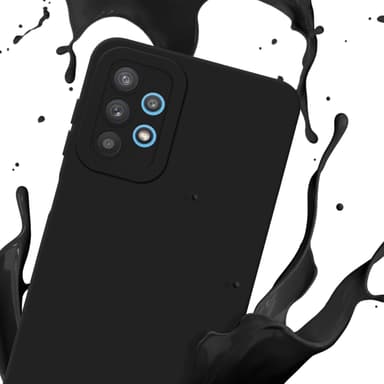 Samsung Galaxy A32 5G Suojakuori Kotelo (Musta)