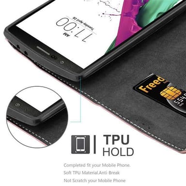 LG G4 / G4 PLUS Suojakuori Case (Vaaleanpunainen)