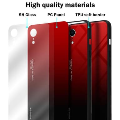 Suojakuori iPhone XR Kotelo (Musta)