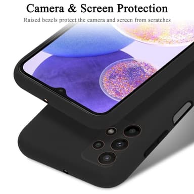 Samsung Galaxy A23 4G / 5G Suojakuori Kotelo (Musta)
