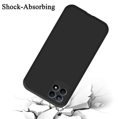 Realme 8i / Narzo 50 4G Suojakuori Kotelo (Musta)