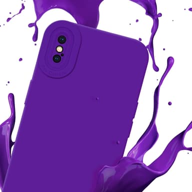 iPhone XS MAX Suojakuori Kotelo (Violetti)