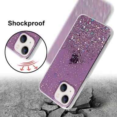 iPhone 14 PLUS Suojakuori Kotelo (Violetti)
