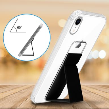 iPhone XR Suojakuori Kotelo (Musta)