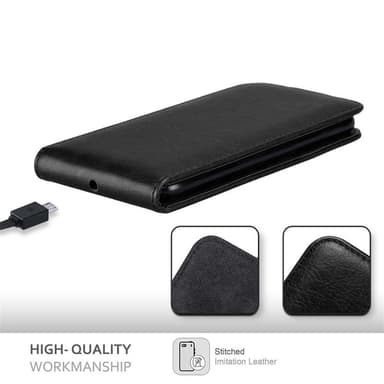 Sony Xperia C4 Suojakuori Lompakkokotelo (Musta)