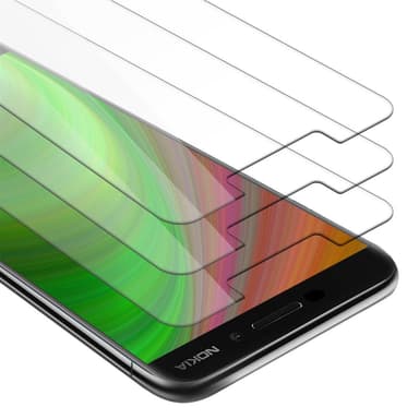 Nokia 6.1 3x Suojakalvo Karkaistu lasi Näytönsuoja