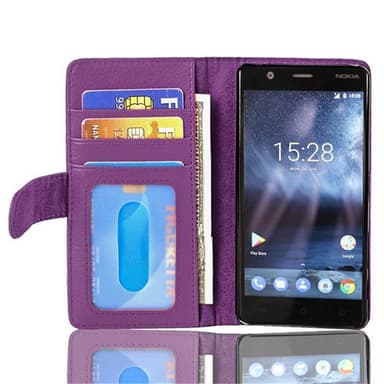 Nokia 3 2017 Suojakuori Kotelo (Violetti)